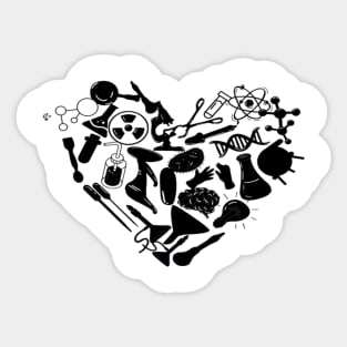 Love chemistry Sticker